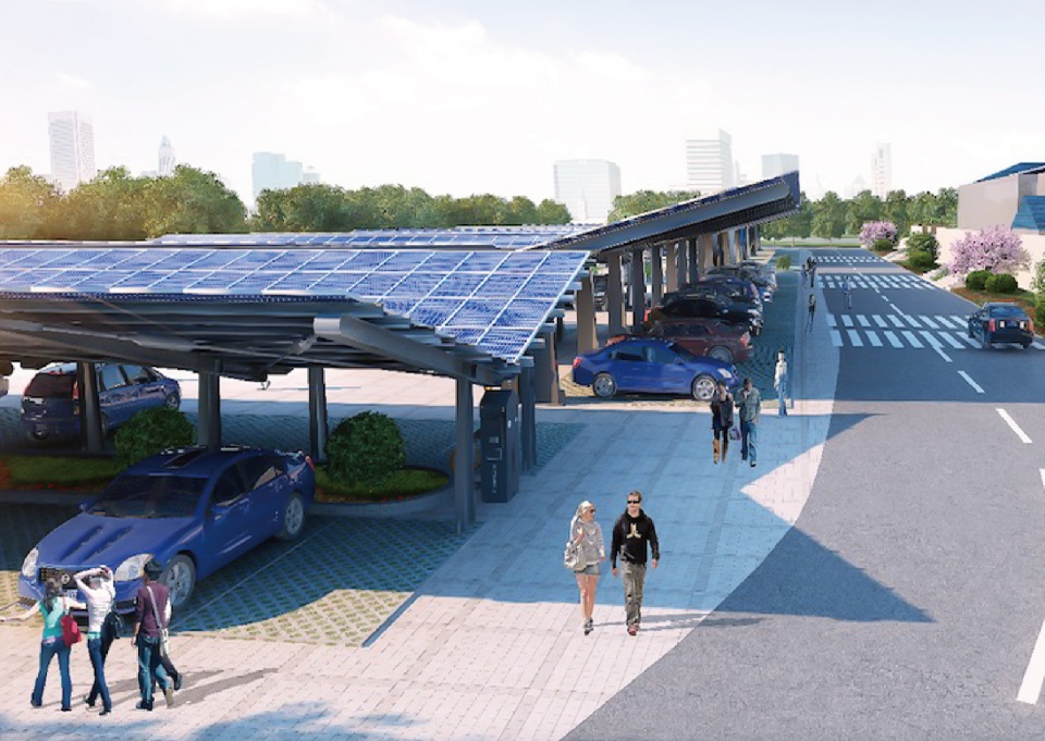 智慧電動汽車充電站功能特色